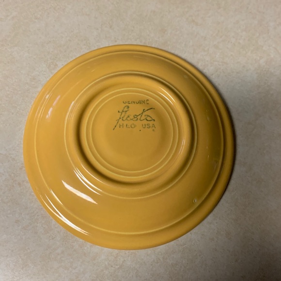 Fiesta Ware saucer 6” - Picture 2 of 2